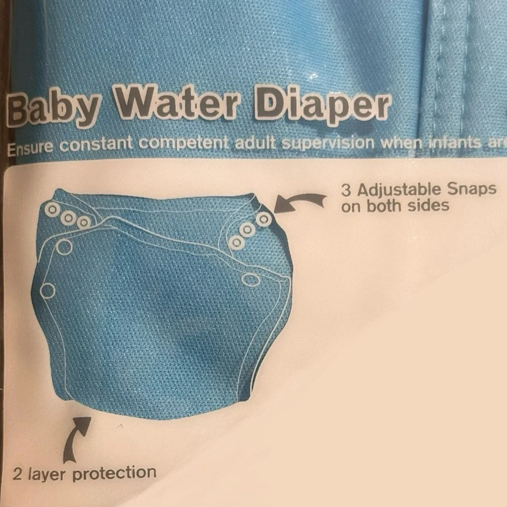 💞 New Swimava Baby Size 0-24 Months Reusable & Adjustable Cloth Swim Diaper